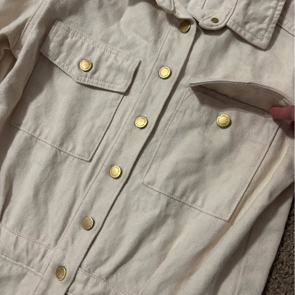 Triarchy Denim Jumpsuit Size Medium - Picture 5 of 9
